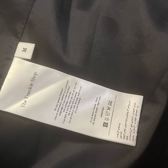 The Frankie Shop Aiden pinstripe twill blazer - Picture 9 of 9